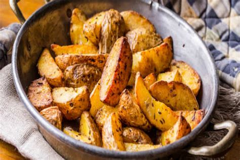 Roasted Potato Wedges Recipe: How to Make Roasted Potato Wedges Recipe ...