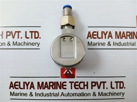 Wika 0-10 Bar Pressure Gauge, 316 Stainless Steel – Aeliya Marine Tech