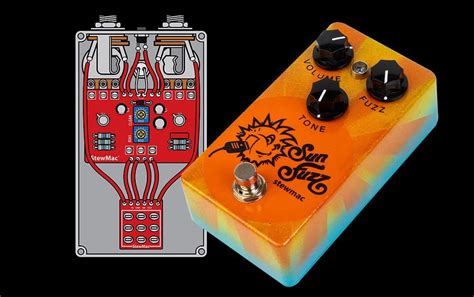 StewMac Sun Fuzz DIY Electric Guitar Pedal Kit, With India | Ubuy