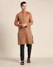 Buy Maroon Kurtas for Men by SOJANYA Online | Ajio.com