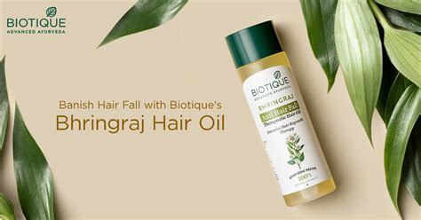 Say Goodbye to Hair Fall with Biotique's Bhringraj Hair Oil