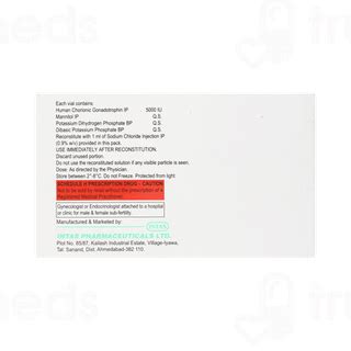 Coriosurge Xp 5000 IU Injection 1 ML | Order CORIOSURGE XP 5000 IU ...