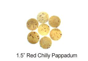 Madras Plain Pappadums, Spicy Pappadums, Assorted Pappadums, Black ...