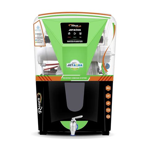 JET AQUA REVER Black Copper Transparent Minerals RO+In-Tank UV+UF+TDS ...