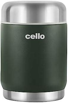 Cello Duro Supee Tuff Steel Vacuum Insulated Flask 400ml, Green | Hot ...