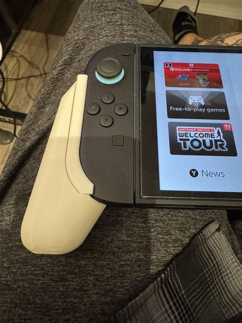 🎲 Nintendo Switch 2 Grip・3D Print with the Bambu A1 3D printer・Cults