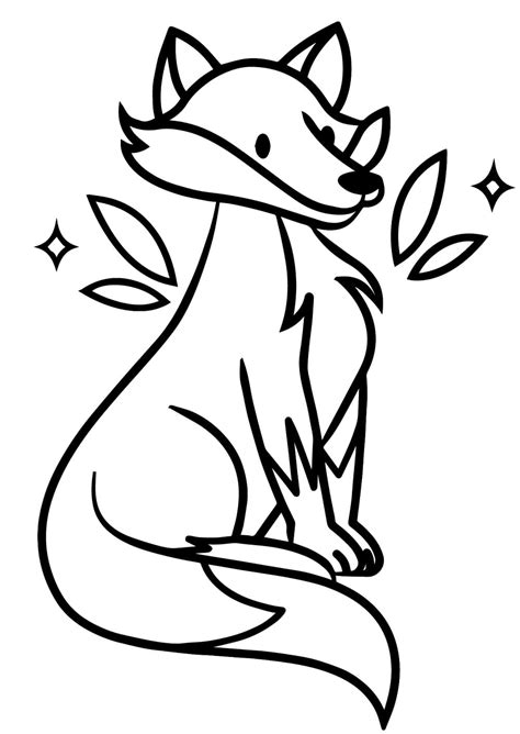 Fox Logo Coloring Pages 的图像结果