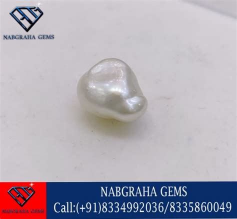 Natural Burmese Pearl Gemstone[WHITE]