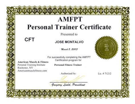 AMFPT Personal Trainer Certification Florida fl - North Miami Beach FL ...