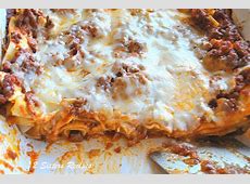 EASY Meat Lasagna with NO Boil Noodles  Lightened!   2  