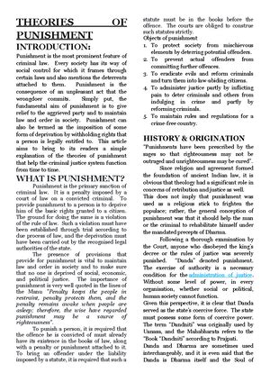 How Effective is Deterrence in Criminal Justice? A Focus on Motoring ...