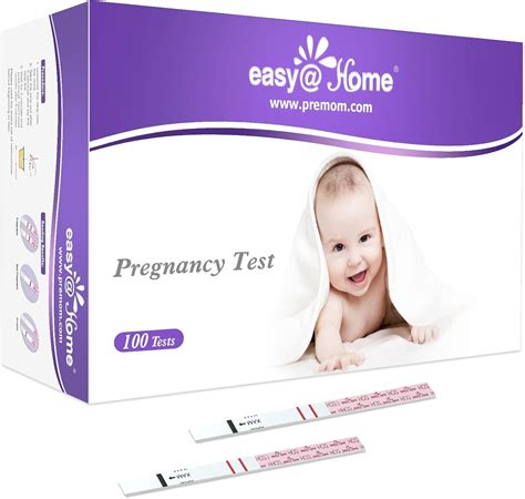 Amazon.com: Easy@Home Pregnancy Test Strips Kit: 100 Pack hCG Test Strips - Early Detection Home ...
