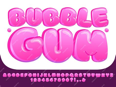 Bubble Numbers Font