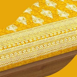 SheetKart Motif Floral 144 TC 100% Cotton Double Bedsheet Jaipuri ...