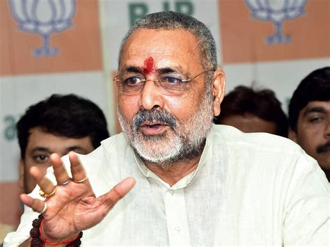 Begusarai: Giriraj surrenders in court for poll code violation, gets bail