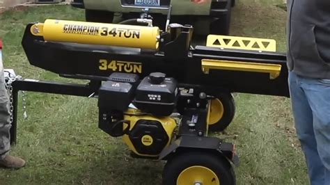 Image result for Using a Champion Log Splitter