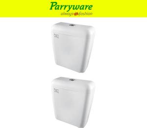 Parryware Virtic Dual Flush Cistern set of 2 pic 128 Dual Flush Tank ...