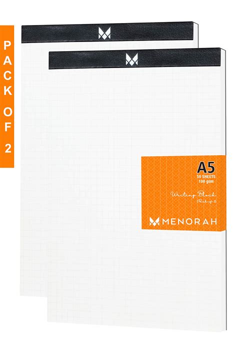 Menorah A5 Office Note Pad Memo Book Writing Pad Pack | Desertcart INDIA