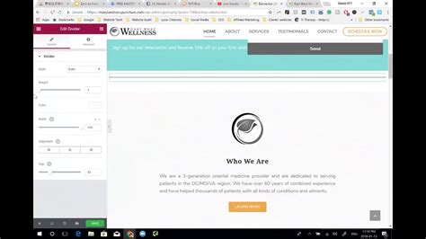 Editing Web Page Using Elementor 的图像结果