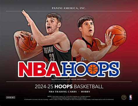 2024-25 Panini Hoops NBA Basketball Cards