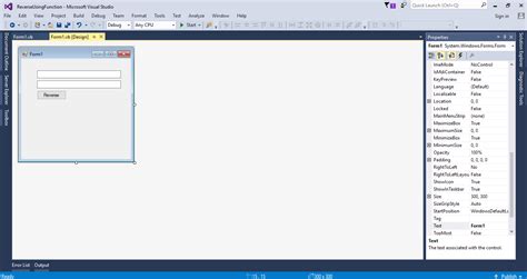 Image result for Visual Basic Code for Reversing String