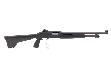 Stevens 320 Security Pump Action Shotgun 12Ga 3" Chamber 18.5" Barrel with Ghost Ring Sights, New