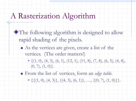 Image result for Rasterisation Examples
