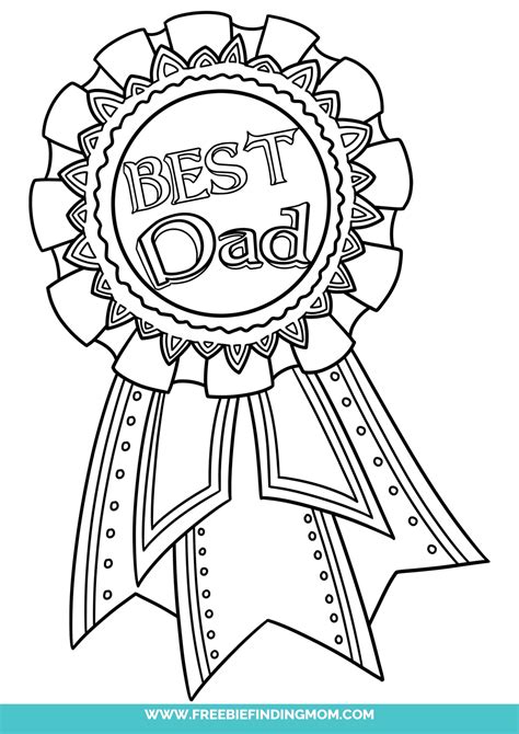 Printable Happy Fathers Day Coloring Pages