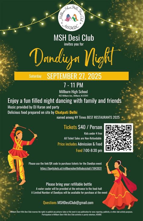 Millburn Garba Raas 2025, Millburn High School, 27 September 2025 ...