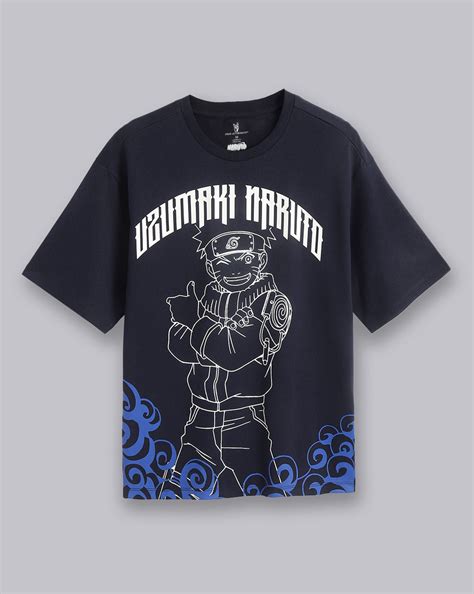 Naruto Uzumaki Oversized Tshirt Men – Free Authority