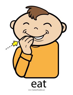 Eat Sign Language 的图像结果