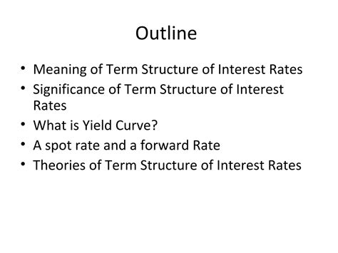 Term Structure of Interest Rate Explained 的图像结果