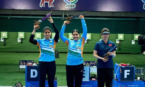 ISSF World Cup Lima: Suruchi edges past Manu to win gold; bronze for ...