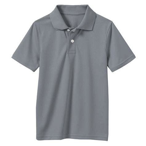 Galaxy by Harvic Boys Short Sleeve Polo, Moisture Wicking, Regular Fit ...
