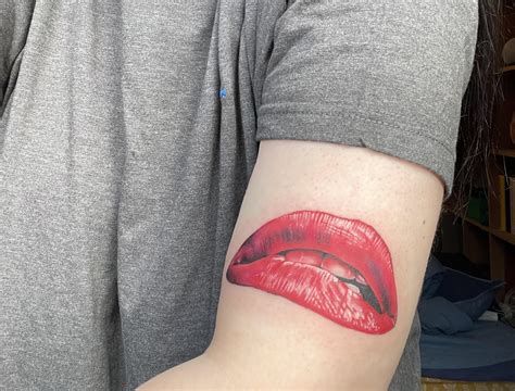 Rocky Horror lips by Kelly Julio at Tiger Lily, Oxford UK. My first ...