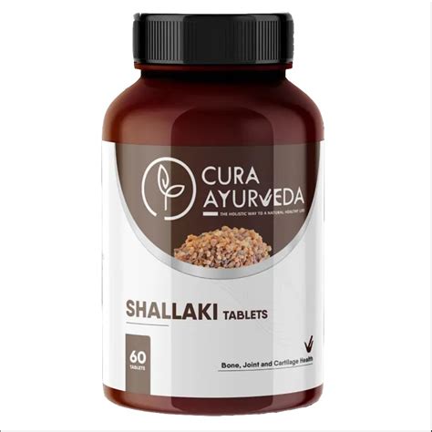 Cura Ayurveda Shallaki 100% Natural Joint Wellness Tablets | Bone ...