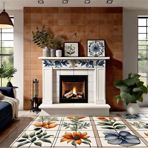 15 Ideas for Floor to Ceiling Tile Fireplace