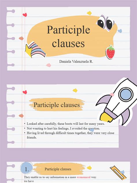 Participle clauses | PDF
