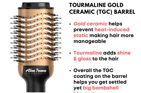 Alan Truman The Blow Brush Gold Ceramic All-in-One Styler