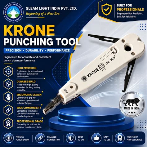 Telephone Accessories - Krone Module 10 Pair Manufacturer from New Delhi
