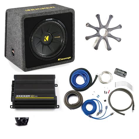 Buy Kicker Bass package - 12 CompS in ported box with CX300.1 amplifier ...