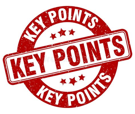 Image result for Key Point Meaning