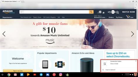 Print Screen Chromebook