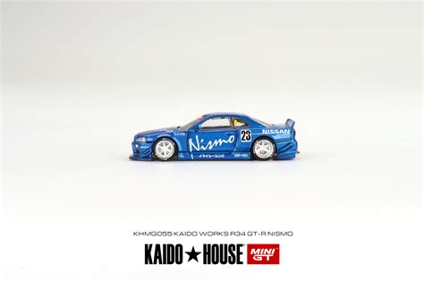 Mini GT Nissan Skyline GT-R (R34) Kaido Works V3 – Krazy Caterpillar