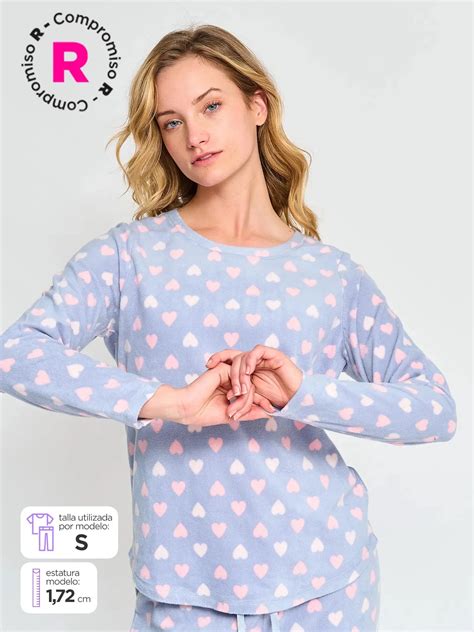 TOP MUJER INDEX ML POLAR PRINT INX FB I25