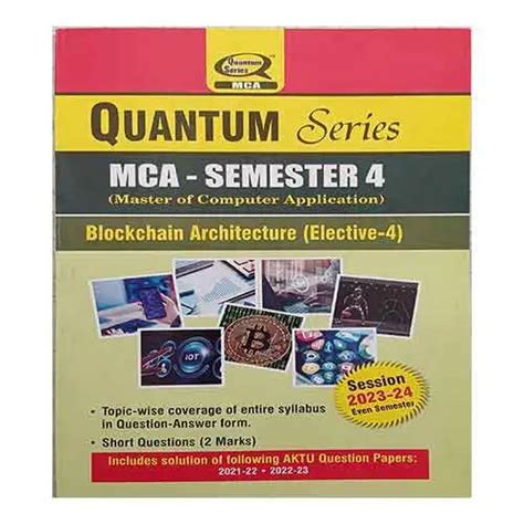 Quantum Series Blockchain Architecture Elective 4 2024 KCA 041 AKTU ...