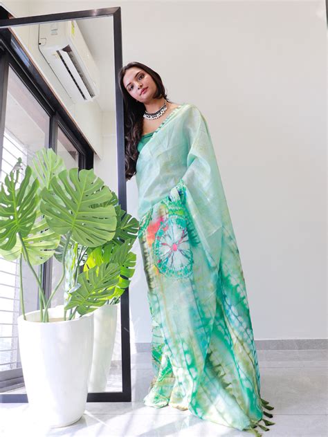 Buy Latest Shibori Sarees Online in India