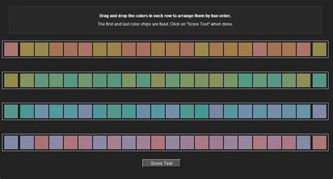 Color Test PC 的图像结果