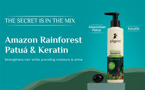 Buy Pilgrim Patuá & Keratin Hair SMOOTHENING SHAMPOO for Dry & Frizzy ...