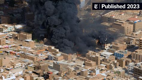 Sudan’s War Could Go in Many Directions. We Look at Some Scenarios. - The New York Times